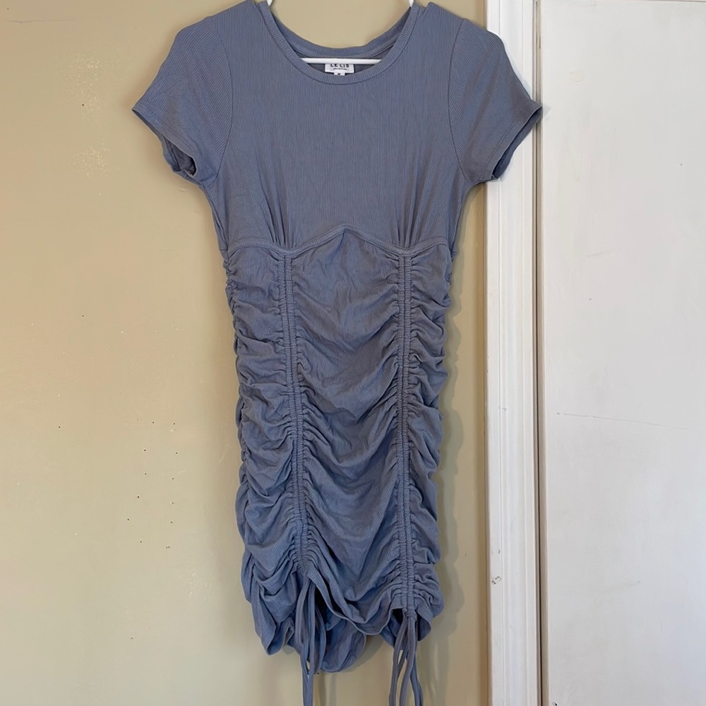 Blue dress